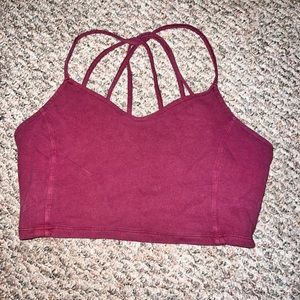 cropped tank/bra top